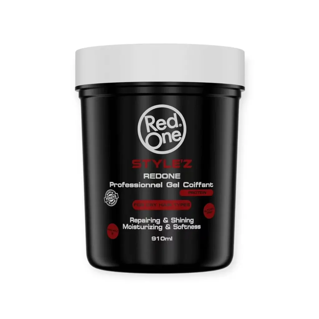[REDONE‑HAIR‑GEL‑STYLEZ‑PROTEIN‑OIL‑910] RedOne | Hair Gel | Stylez Protein Oil | 910ml
