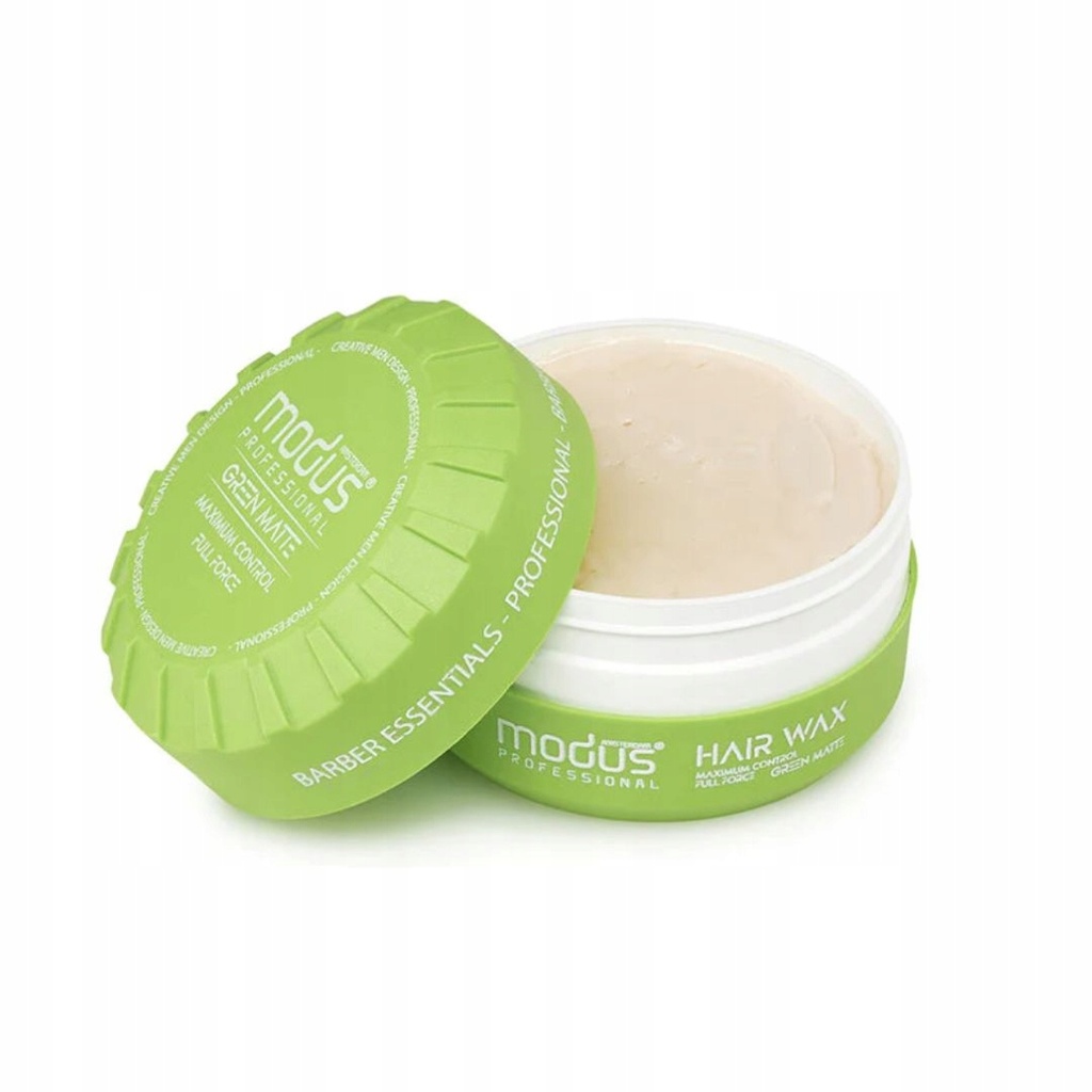 [MODUS-WAX-MATTE-GREEN-150ML] Modus Matte Hair Wax | Green Matte | 150ML