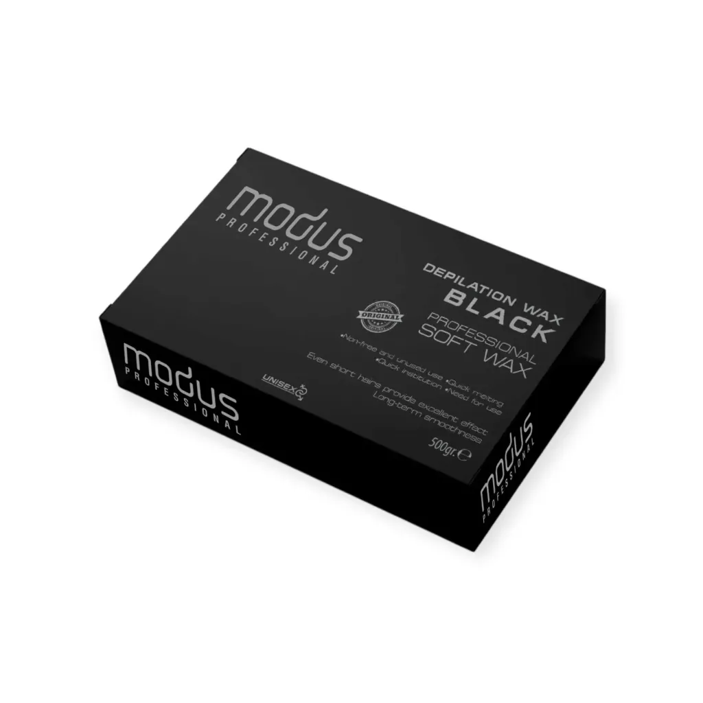 [MODUS-DEPIL-WAX-BLACK-500ML] Modus Depilatory Hard Wax | Black | 500ML