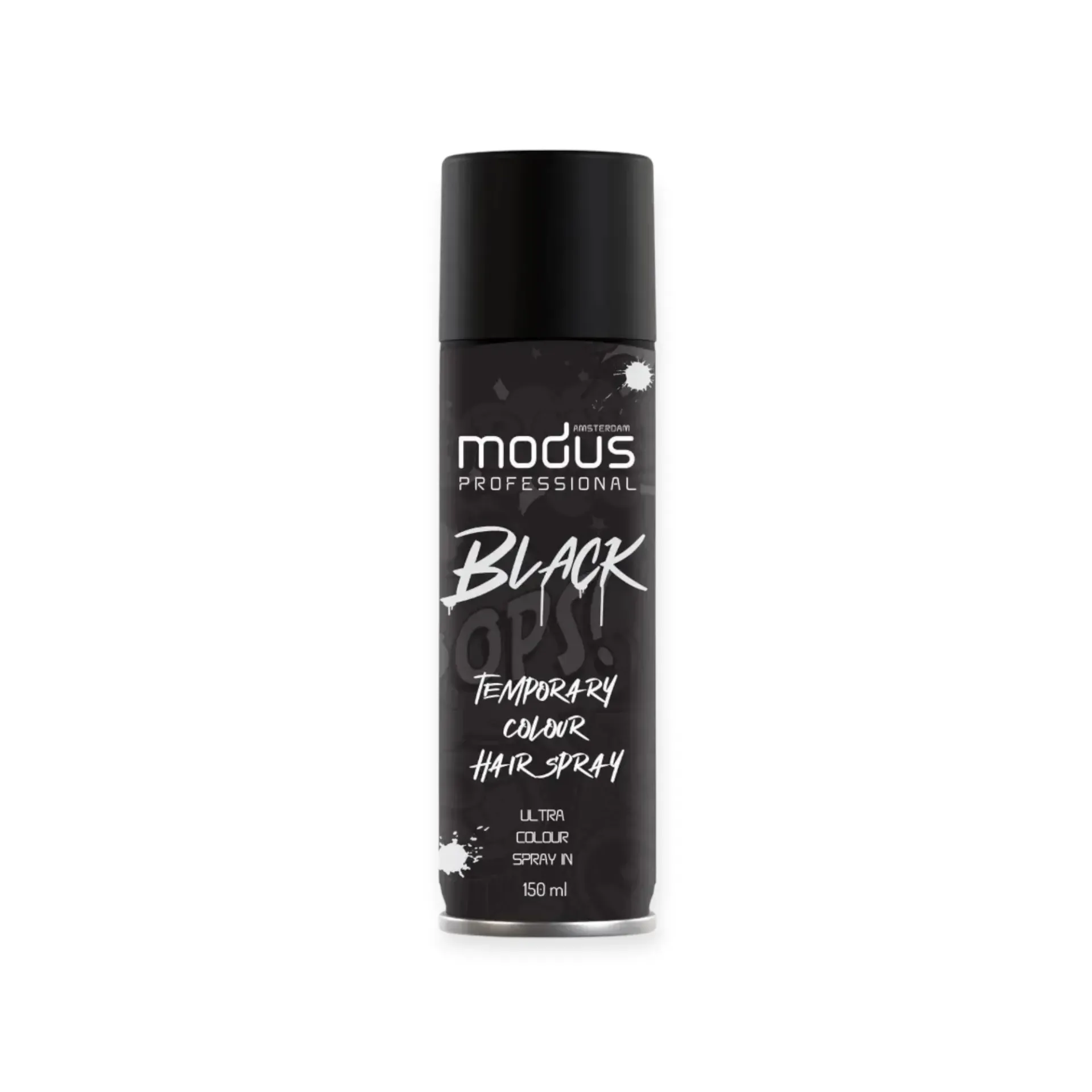 [MODUS-TEMP-SPRAY-BLACK-150ML] Modus Temporary Colour Hair Spray - Black 150ml