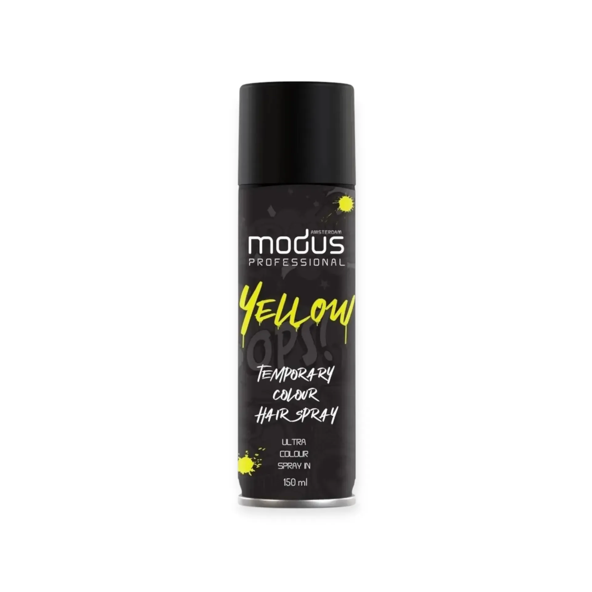 [MODUS-TEMP-SPRAY-YELLOW-150ML] Modus Temporary Colour Hair Spray | Yellow | 150ML