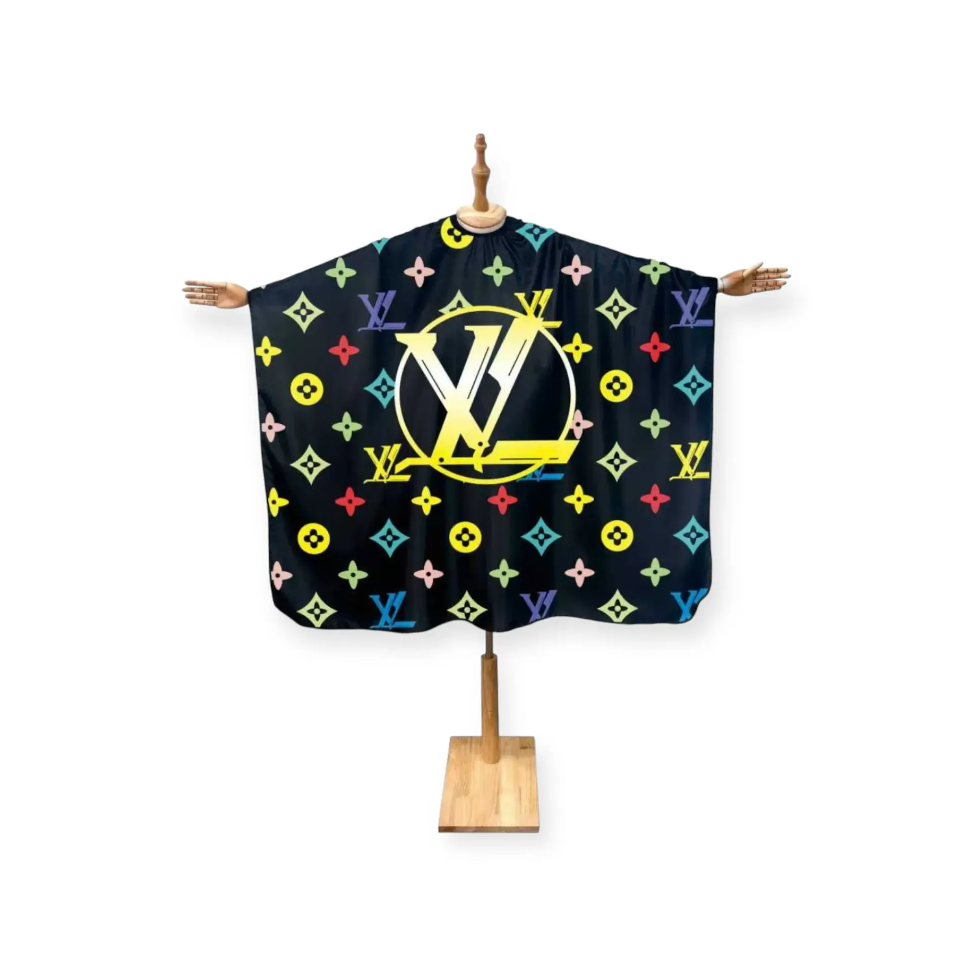 [AN-04 Super Black] DITA Barber Cape – Super Black Pattern Edition