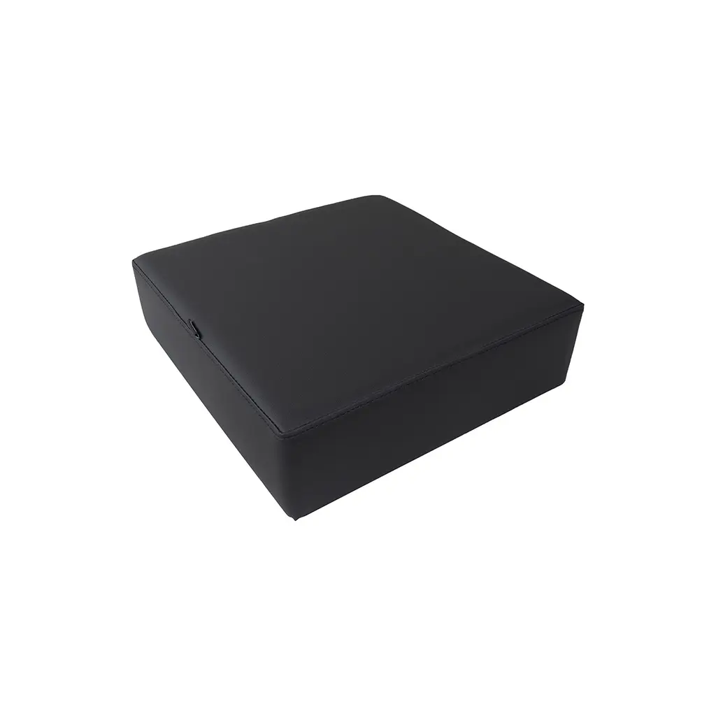 [Square Booster Seat | Black 004 Leather] Square Booster Seat | Black 004 Leather