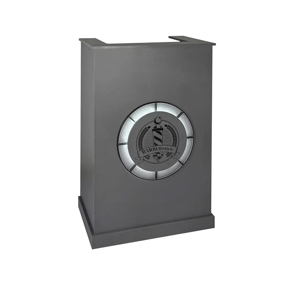 [RD-18 | Grey 80cm] Reception Desk | RD-18 | Grey 80cm