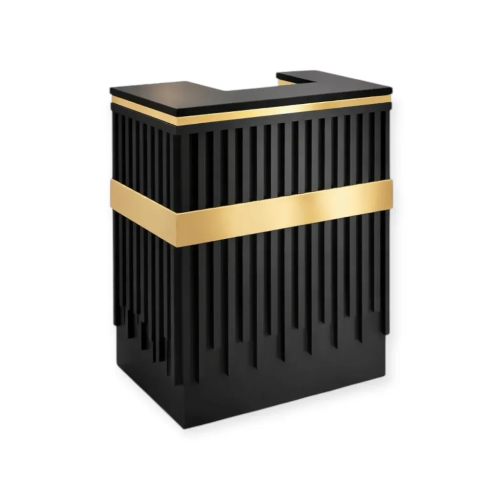 Reception Desk | RD-28 | Black 80cm