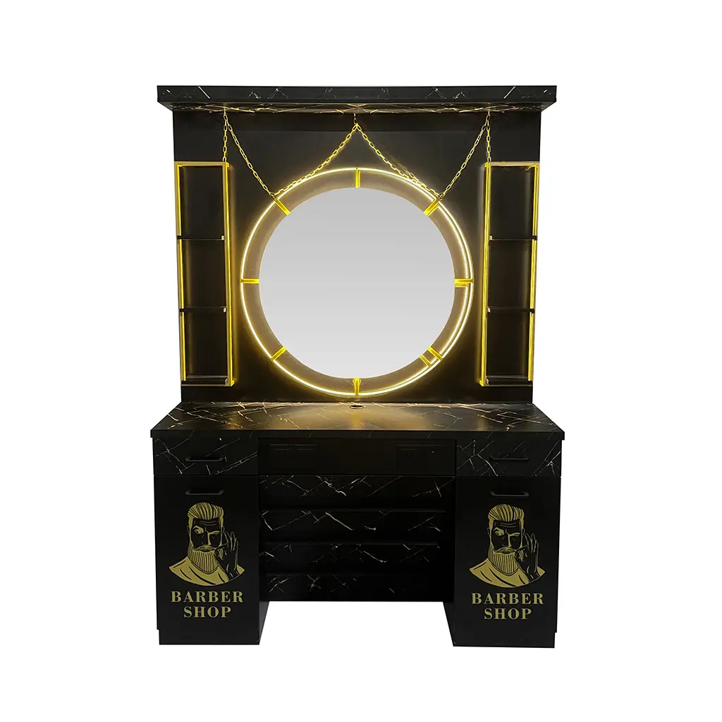 Mirror Station | MS-11 | Black & Gold