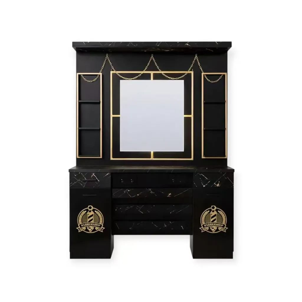 Mirror Station | MS-26 | Black & Gold