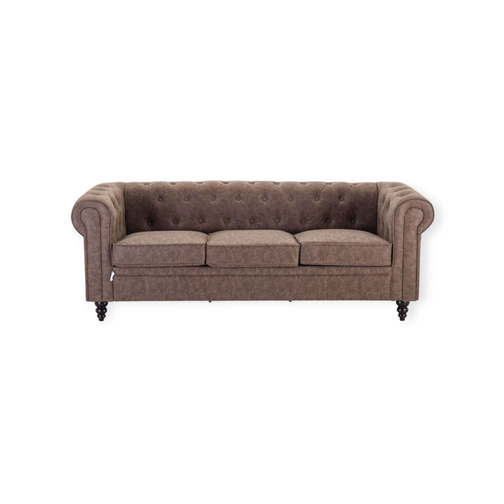 Chesterfield Sofa 0379-3 | B33-28 Brown