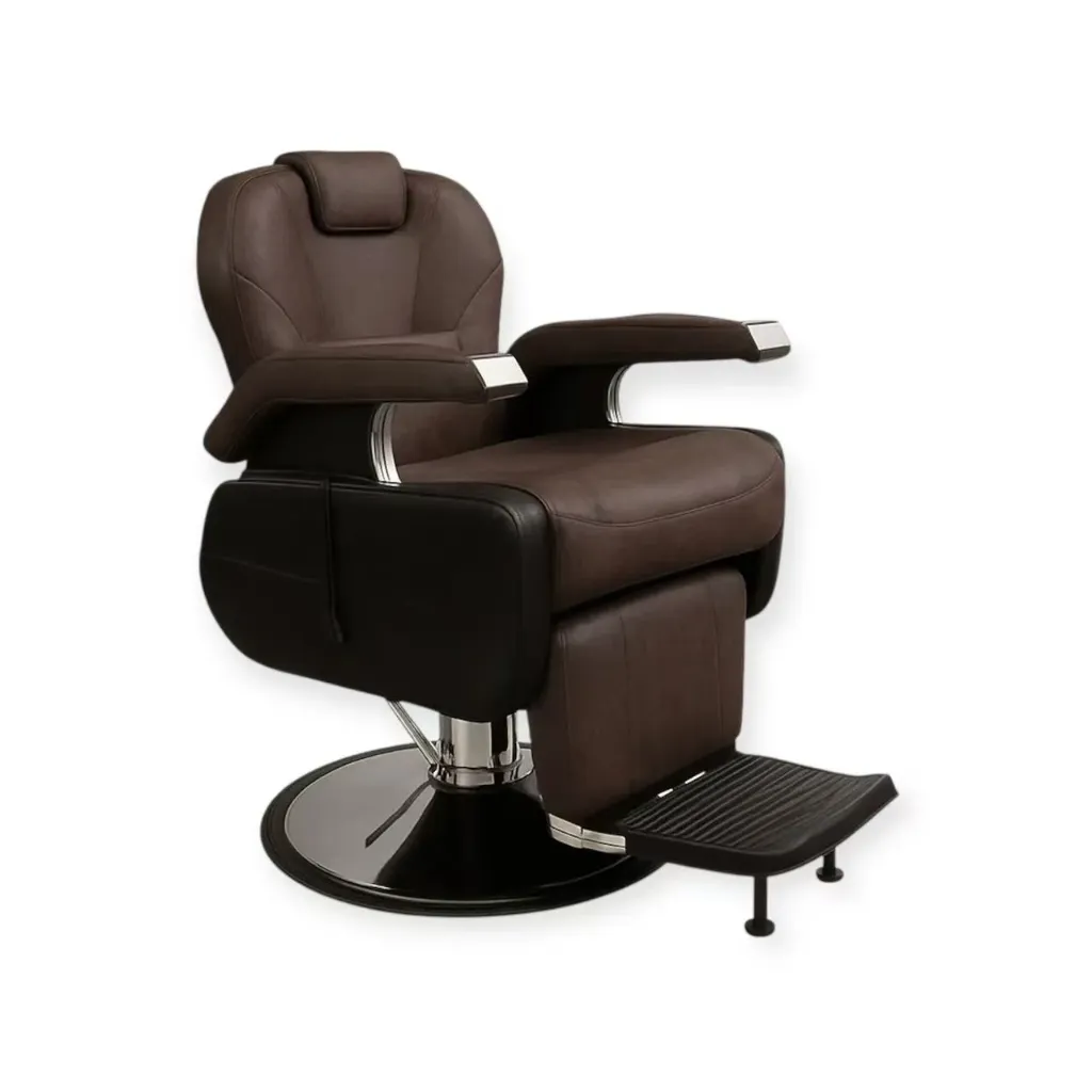 Barber Chair FR-58041B-B2 | Milan Brown (005)