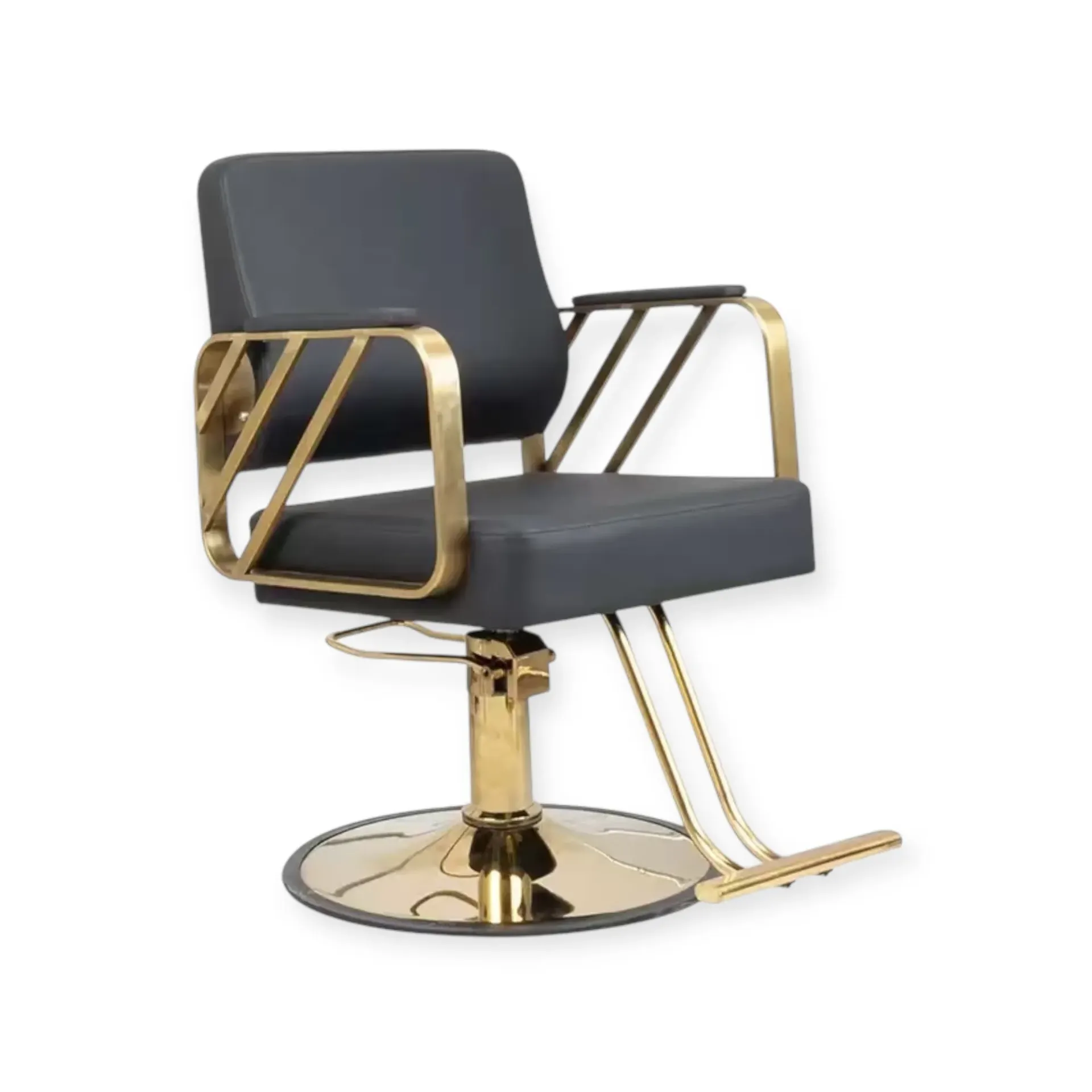 [Salon Chair FR-88054 | Aosta Black (004)] Salon Chair FR-88054 | Aosta Black (004)