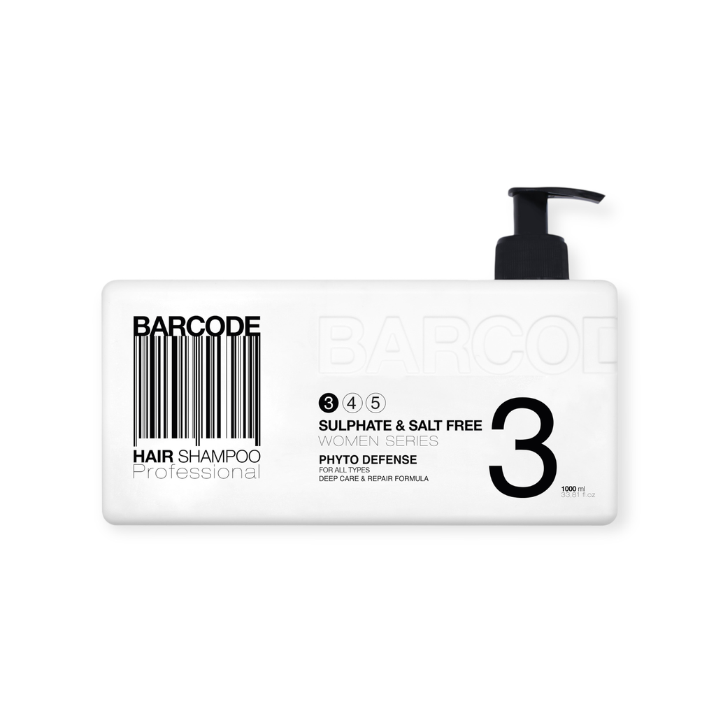 [BC-HS-SUL-1000] Barcode Hair Shampoo | Sulphate-Free | 1000 ml