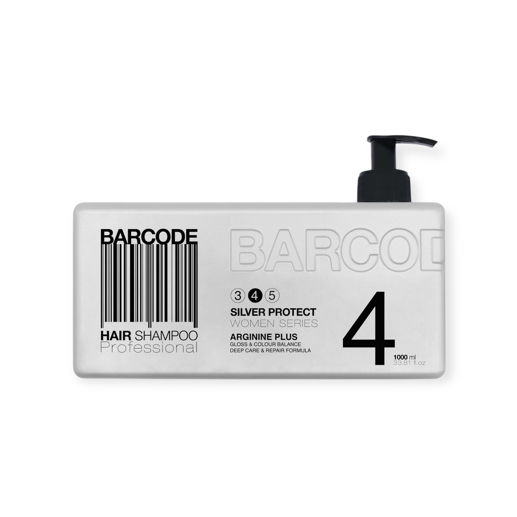 [BC-HS-SIL-1000] Barcode Hair Shampoo | Silver | 1000 ml