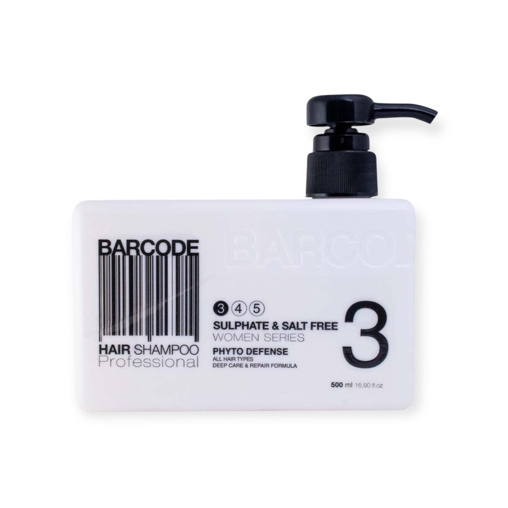 [BC-HS-SUL-500] Barcode Hair Shampoo | Sulphate-Free | 500 ml