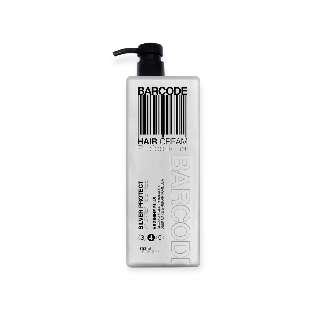 [BC-HC-SIL-750] Barcode Hair Cream | Silver | 750 ml