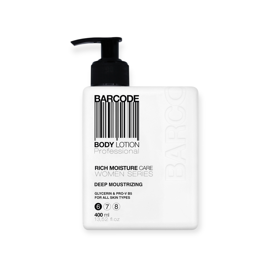 [BC-BL-RM-400] Barcode Body Lotion | Rich Moisture | 400 ml