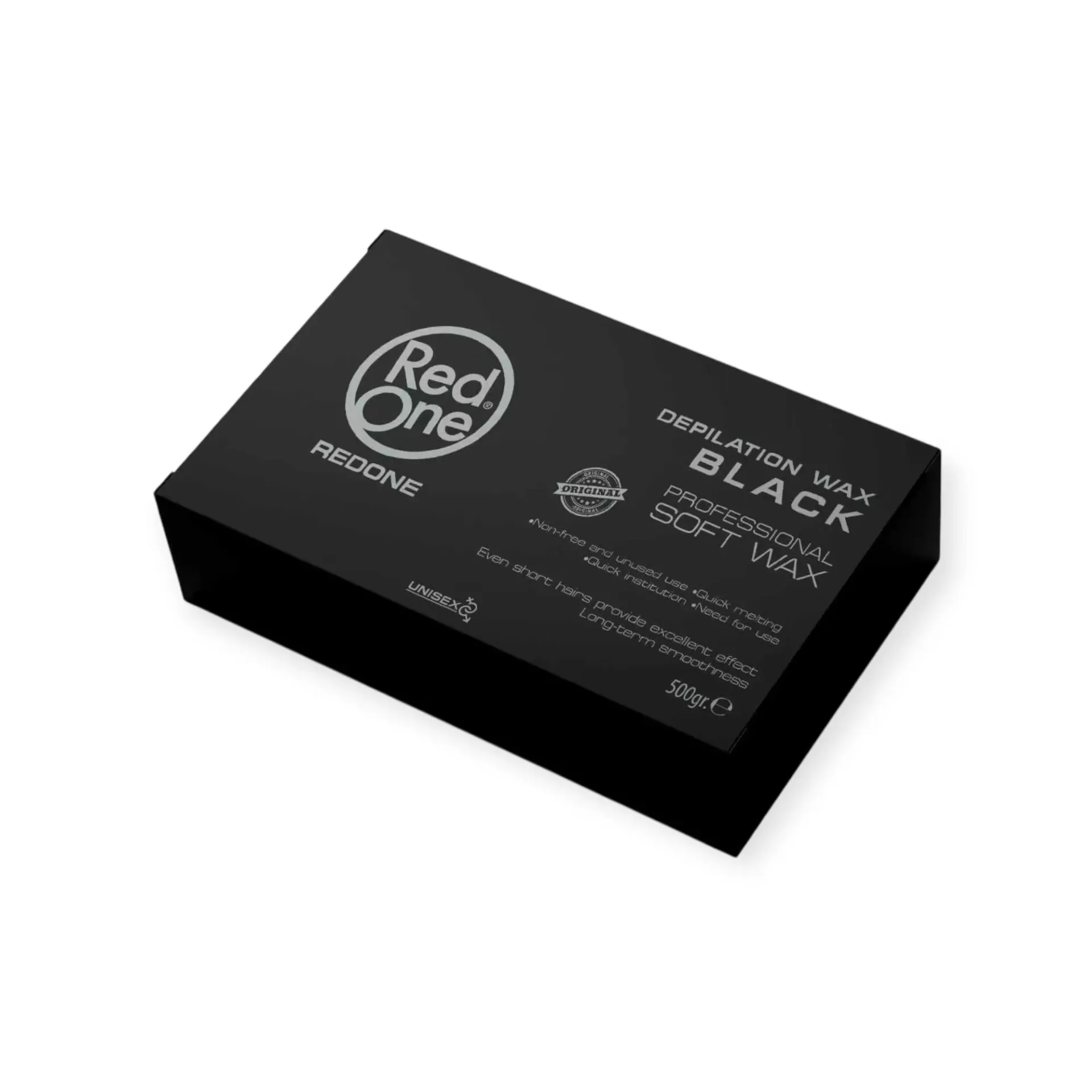 [REDONE‑DEPILATORY‑WAX‑BLACK‑500] RedOne | Depilatory Wax | Black | 500ml