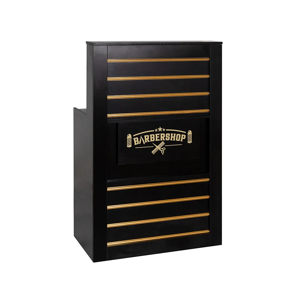 [RD-19 | Black 80cm] Reception Desk | RD-19 | Black 80cm