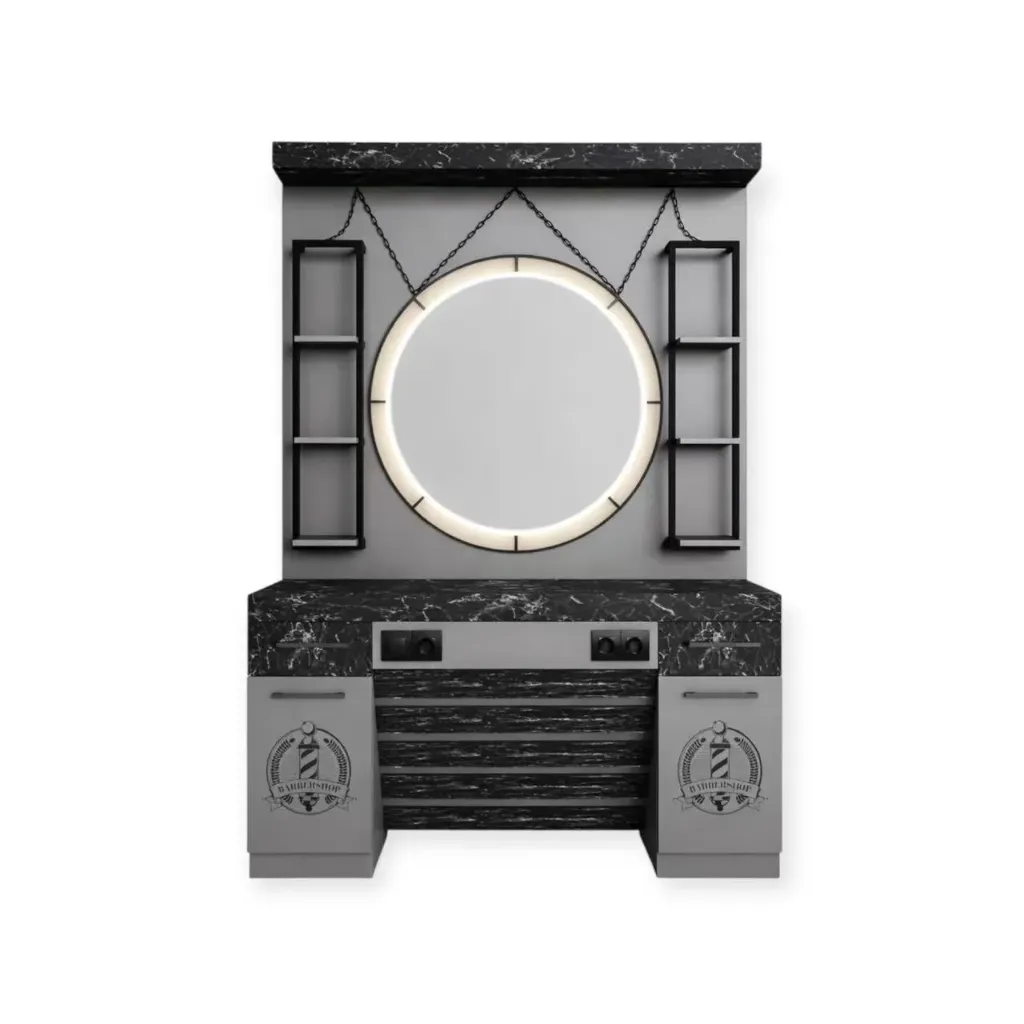 Mirror Station | HT-881 | Light Grey Bendir TR
