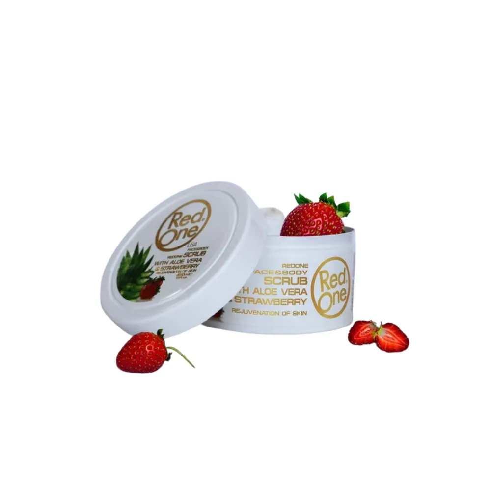 [RedOne | Face & Body Scrub | Aloe Vera Strawberry] RedOne | Face & Body Scrub | Aloe Vera Strawberry