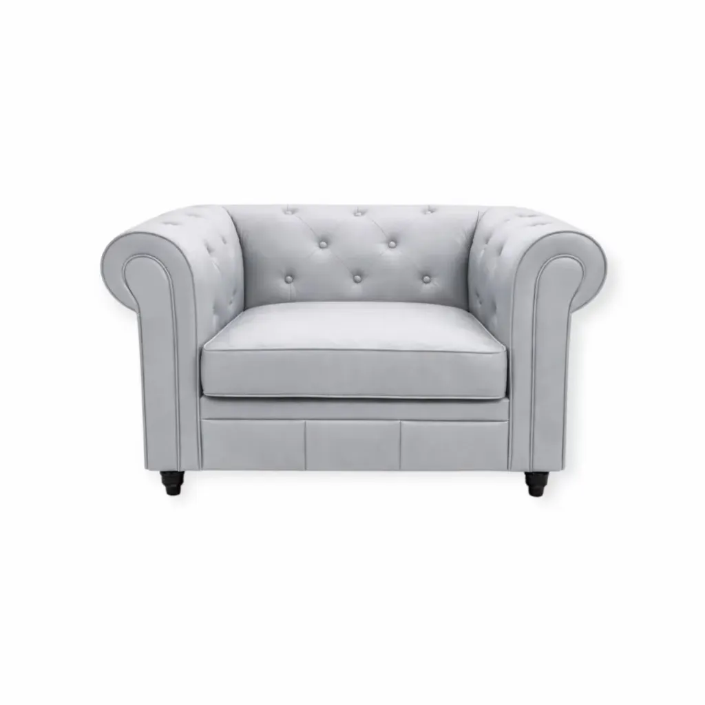 Chesterfield Sofa GDS0205CA-1 | RA002 Grey