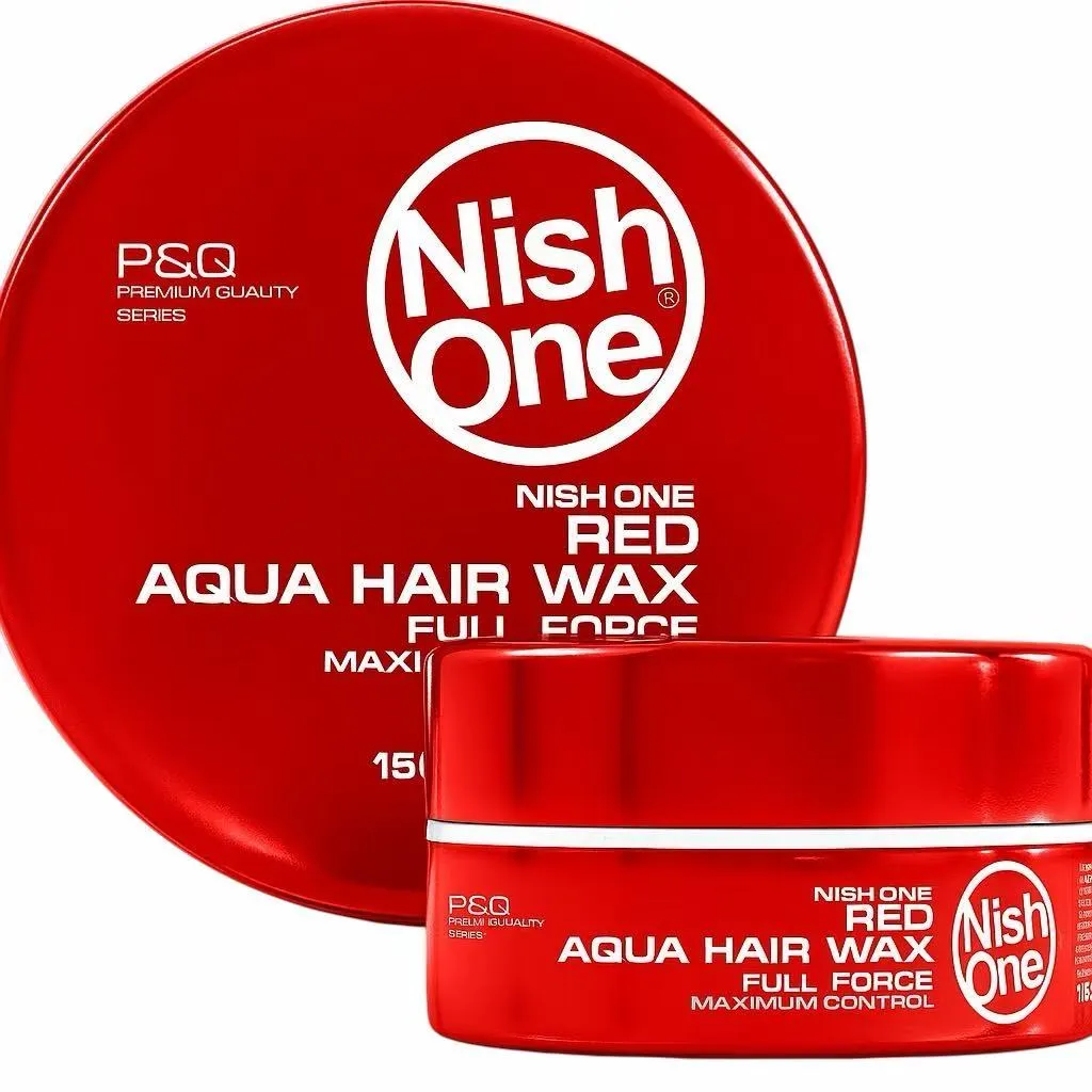 NishOne | Aqua Hairwax | Red | 150ml