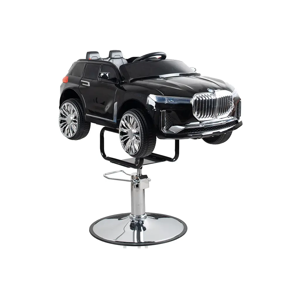 Children Barber Chair FR-33010 Black | Kids Car Salon Chair | Larafix B.V.